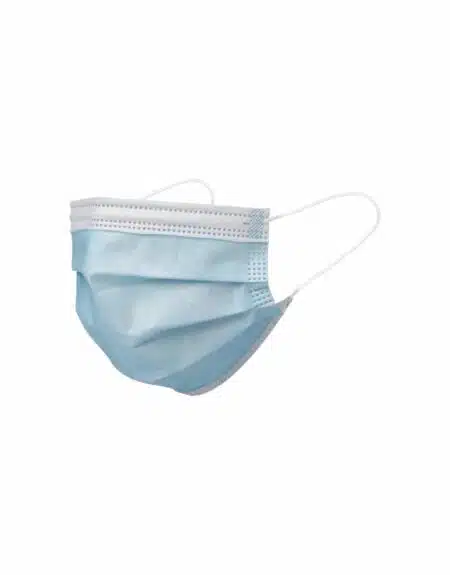 mascarilla quirurgica azul adulto