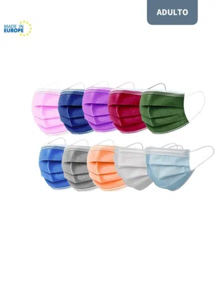 Mascarilla quirúrgica de colores
