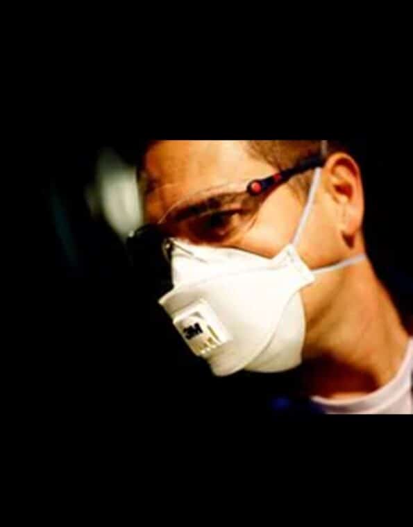 3M Aura Mascarilla para partículas, FFP2, con válvula, 9322+