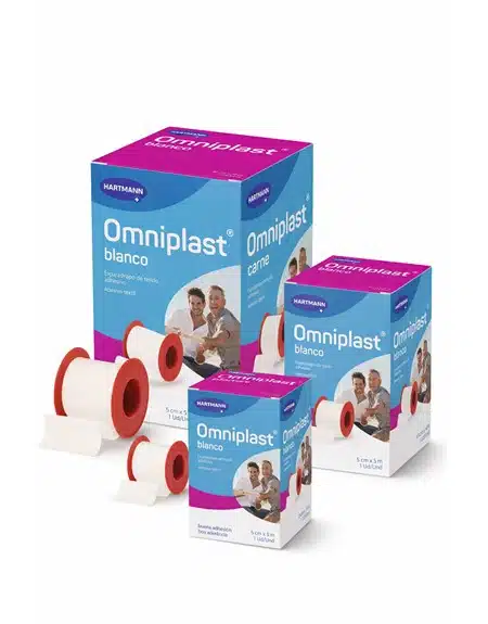 Cajas de Omniplast esparadrapo de tela